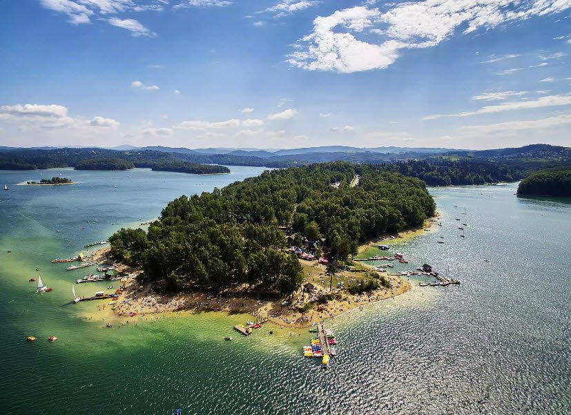 Jezioro Solińskie (Solina Lake), Solina, Subcarpathian, Poland